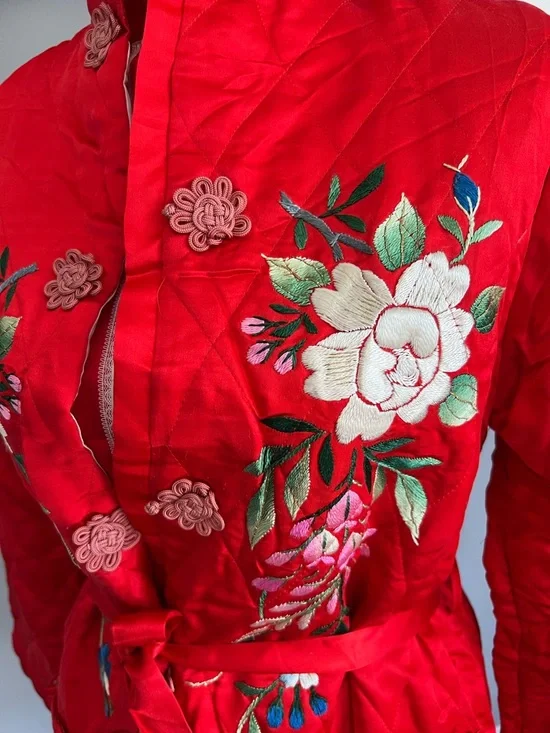 Vintage Embroidered Pajama Set - Picture 8 of 14